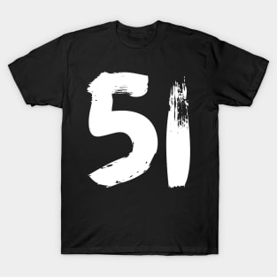 Number 51 T-Shirt